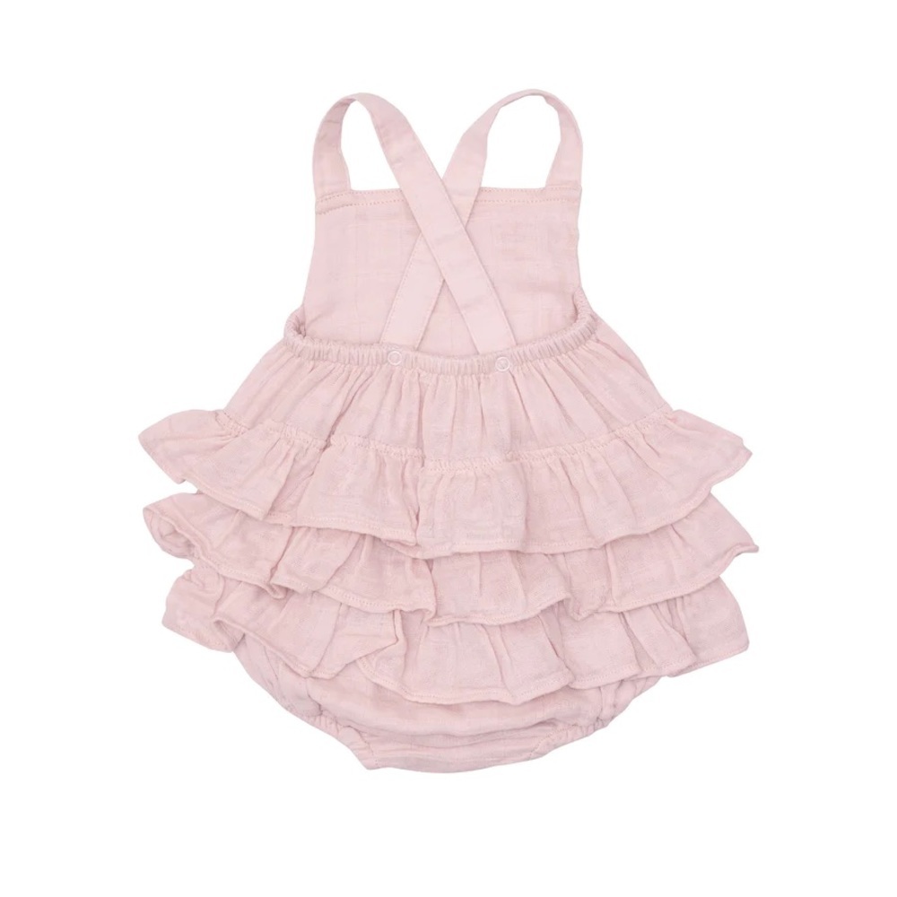 Pink Ruffle Bubble Romper - Picture 2 of 2